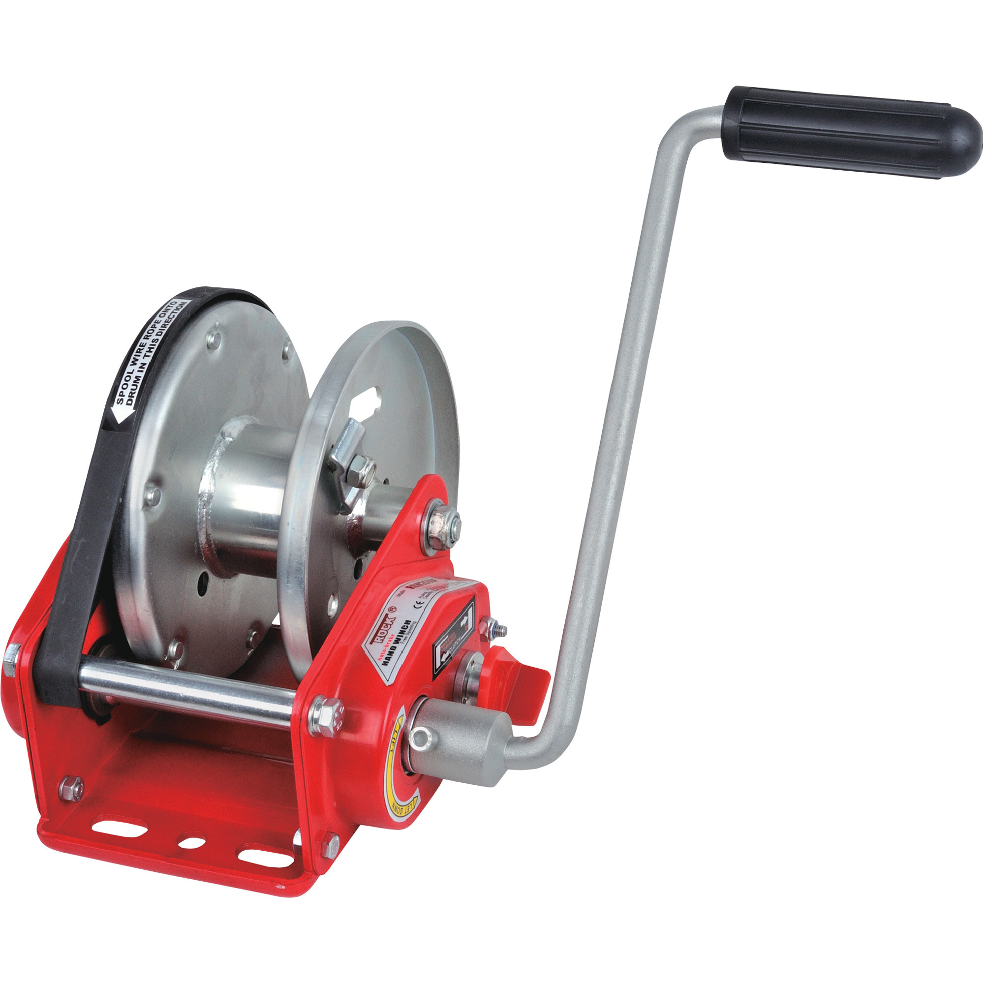 Endurance Marine Hand Winch With Auto Brake, 2500-Lb. Capacity, Model# RBW2500